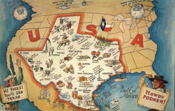 Hi Folks! You'll Like Texas