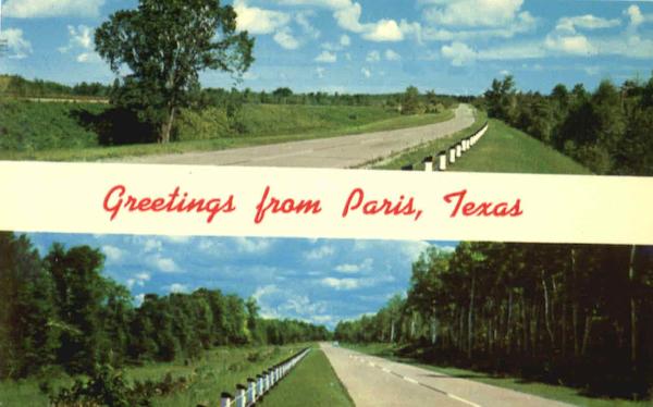 Greetings From Paris Texas