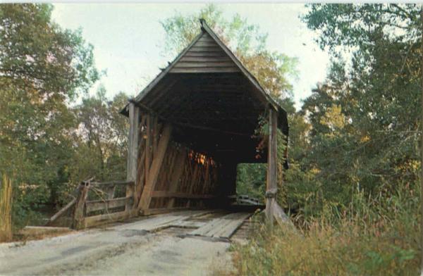 Mellons Mill Covered Bridge Oxford Alabama