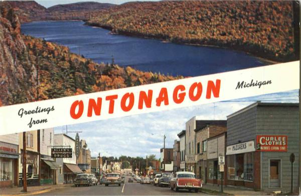 Greetings From Ontonagon Michigan