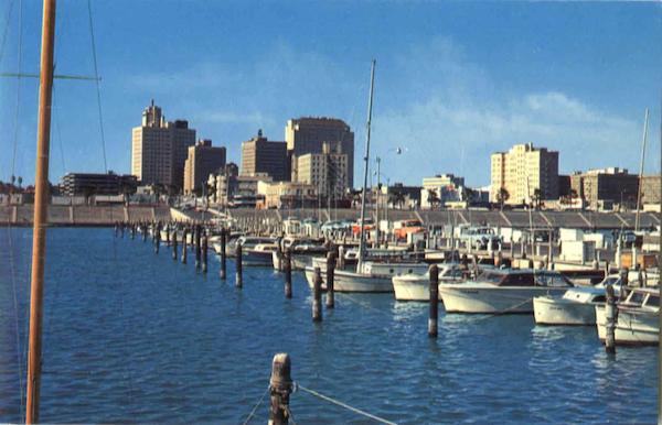 Corpus Christi As Viewed From One Of Its Famous T-Heads Texas