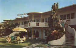 Edgewater Apartments Postcard