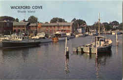 Wickford Cove Postcard