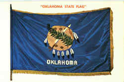 Oklahoma State Flag Postcard