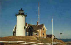 Nobska Light Overlooking Vineyard Haven Postcard