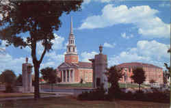 Religion Center Texas Christian University Postcard