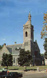 Beautiful North Congregational Church, Main Street St. Johnsbury, VT Postcard Postcard