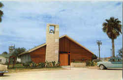 Chapel At Moore Air Base Mission, TX Postcard Postcard