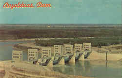 Anzalduas Dam Postcard