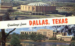 Greetings From Dallas Postcard