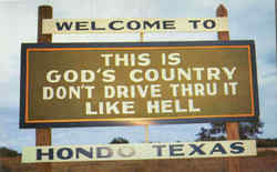 Welcome To Hondo Texas Postcard Postcard