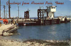 Greetings From Aransas Pass Postcard