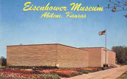 Eisenhower Museum Abilene, KS Postcard Postcard