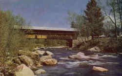 Covered Bridge Jackson, NH Postcard Postcard