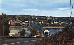 The Longest Covered Bridge In The World Hartland, NB Canada New Brunswick Postcard Postcard