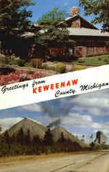Greetings From Keweenaw Postcard