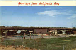 Greetings From California City Postcard Postcard