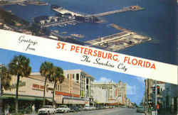 Greetings From St. Petersburg Postcard