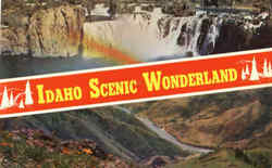 Idaho Scenic Wonderland. Snake River Postcard