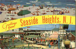 Greetings From Seaside Heights Postcard