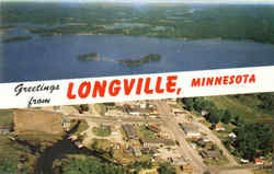 Greetings From Longville Postcard