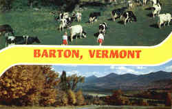 Barton Vermont Postcard Postcard
