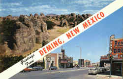Greetings From Deming Postcard