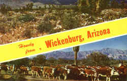 Howdy From Wickenburg Arizona Postcard Postcard