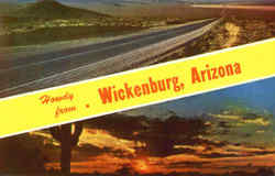 Howdy From Wickenburg Arizona Postcard Postcard