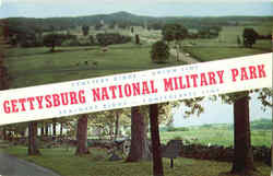 Gettysburg National Military Park Postcard