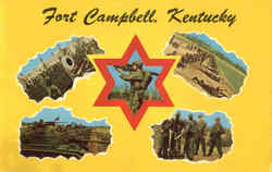 Training At Fort Campbell Postcard