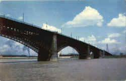Eads Bridge Postcard