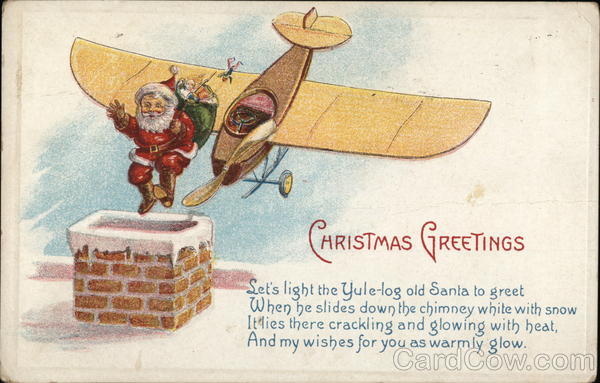 Christmas Greetings Santa Claus