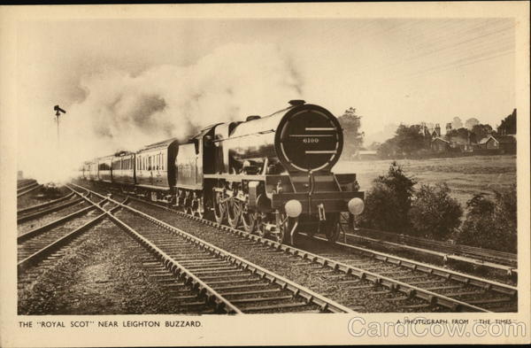 The Royal Scot Near Leighton Buzzard Trains, Railroad