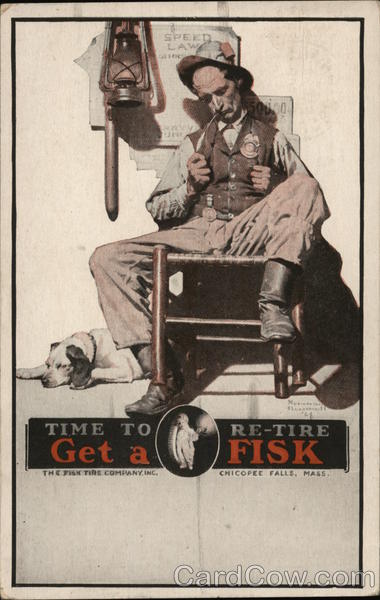 Time to Re-Tire Get a FISK Advertising
