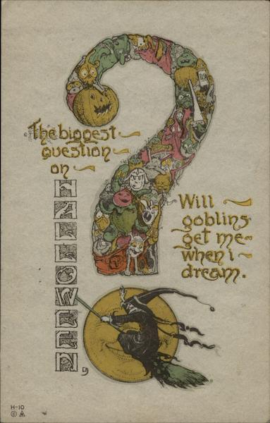 The biggest question on Halloween?