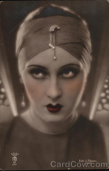 Woman with Headwrap Edit J Mandel Women