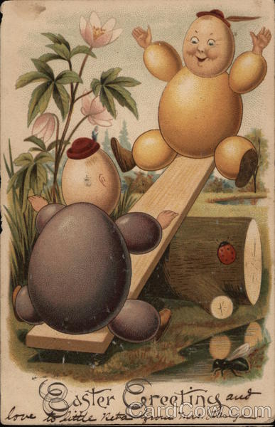 Easter Greeting Eggs