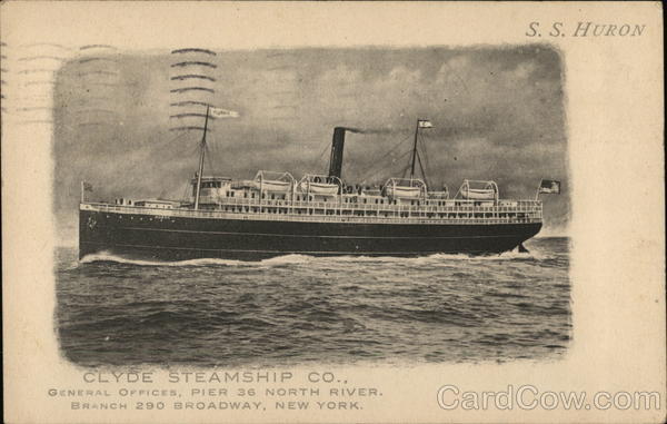 Clyde Steamship Co. Boats, Ships