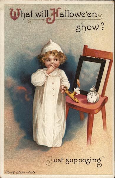 What will Halloween show? Ellen Clapsaddle