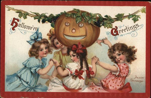 Halloween Greetings Frances Brundage