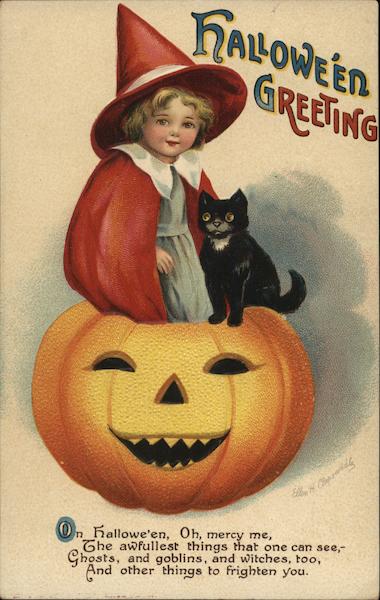 Halloween Greeting Ellen Clapsaddle