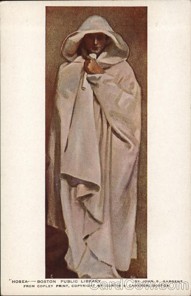 Hosea - Person Draped in Long Flowing Garment with Head Covered