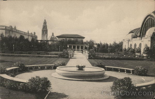 Botanical Gardens 1915 Panama-California Exposition