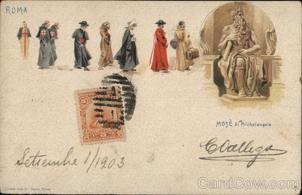 Catholic Priests, Michelangelo Art