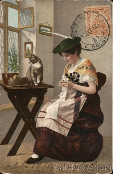 Woman Sewing Women
