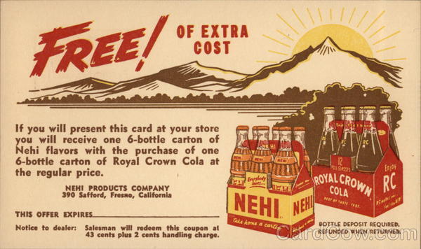 Nehi and Royal Crown Cola Advertising