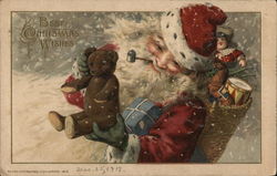 Best Christmas Wishes Postcard