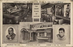 Sugar Ray's Cafe Harlem, NY Black Americana Postcard Postcard