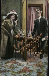 A Wireless Message from Anligo, Wis. A Wireless Message from Anligo, Wis.